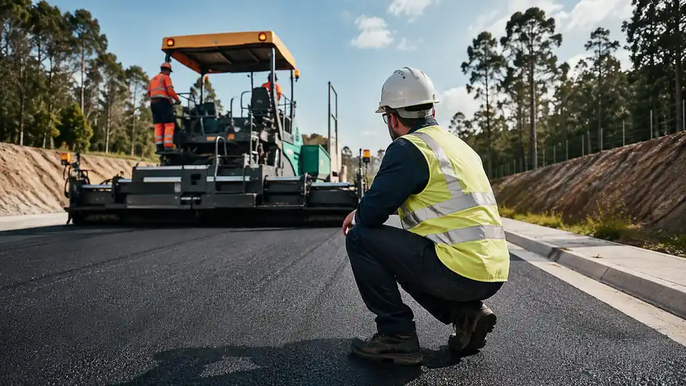 Aplicação em infraestrutura e terraplenagem